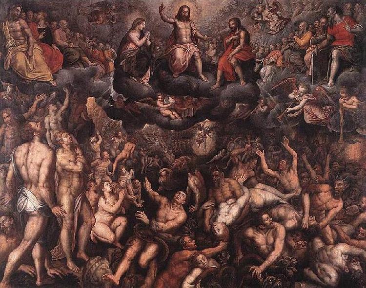 Raphael Coxie The Last Judgment. china oil painting image